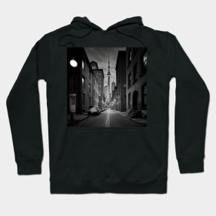 Life in Black and White Toronto Ontario Hoodie